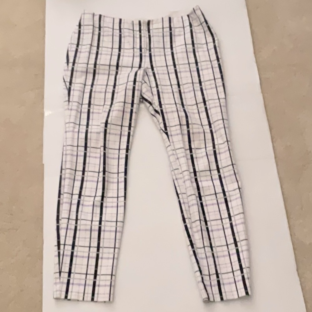 Alfani Cropped/Ankle Pants, Size 12, Multi color (Navy, Gray, White, Lavender)